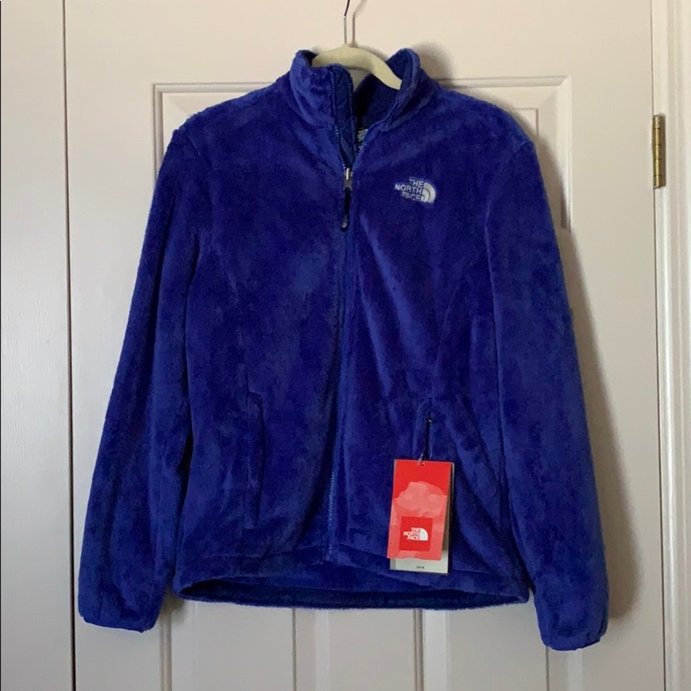 Beautiful Blue “The North Face” Zip-Up Jacket